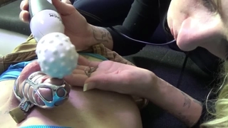 双洞塞满的加奈情趣女仆诱惑 鸡教练